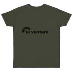 Camiseta punto liso - Caqui urbano - Camiseta «Te ventaré, ventall»
