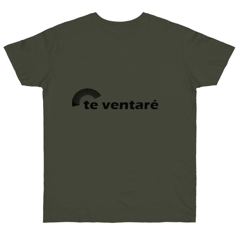 Camiseta punto liso - Caqui urbano - Camiseta «Te ventaré, ventall»