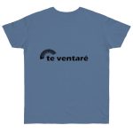 Camiseta punto liso - Azul vaquero - Camiseta «Te ventaré, ventall»
