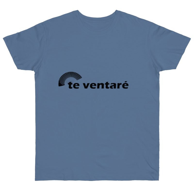 Camiseta punto liso - Azul vaquero - Camiseta «Te ventaré, ventall»