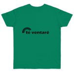 Camiseta punto liso - Verde Kelly - Camiseta «Te ventaré, ventall»