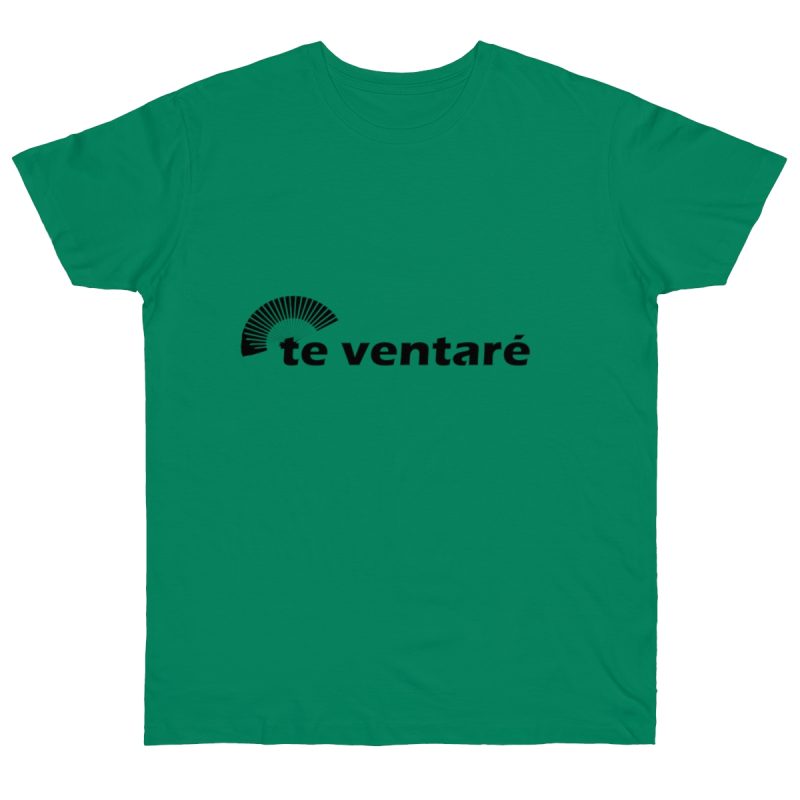 Camiseta punto liso - Verde Kelly - Camiseta «Te ventaré, ventall»