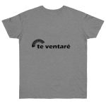 Camiseta punto liso - Gris deportivo jaspeado - Camiseta «Te ventaré, ventall»