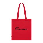 Bolsa de algodon organico - Rojo clasico - Camiseta «Te ventaré, ventall»