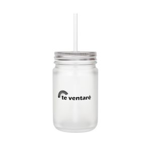 Tarro de cristal - Transparente - Camiseta «Te ventaré, ventall»