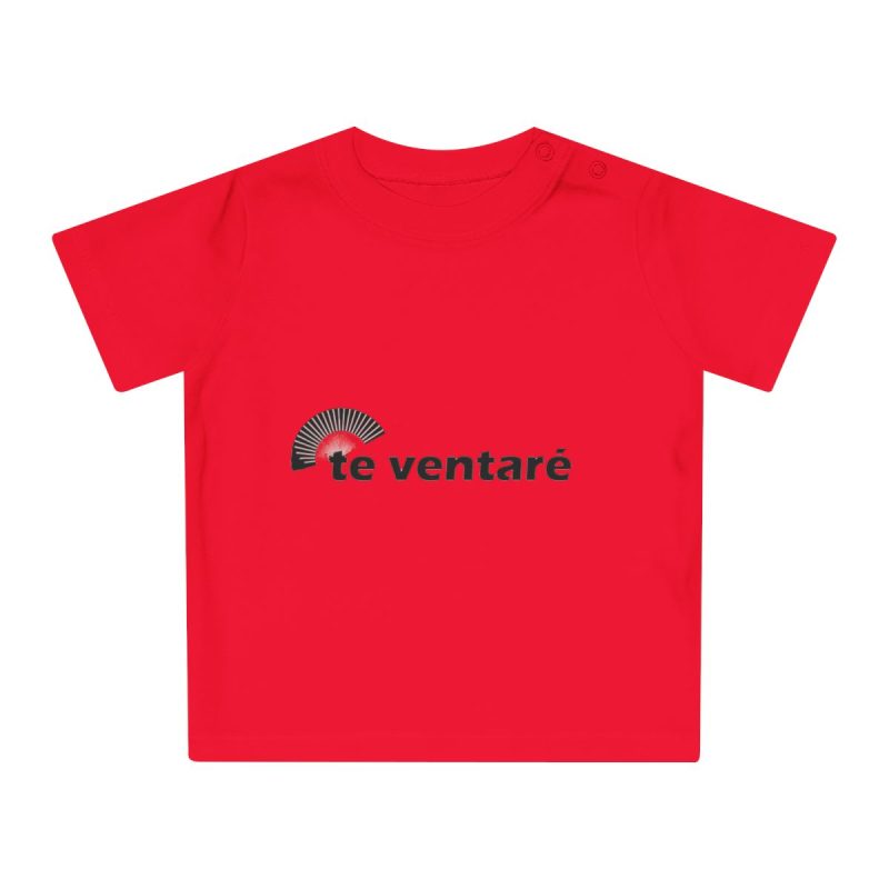 Camiseta de bebe - Rojo - Camiseta «Te ventaré, ventall»