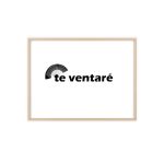 Poster con marco de madera - Marco de madera natural - Camiseta «Te ventaré, ventall»