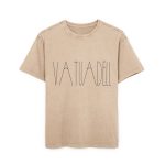Camiseta oversize lavado acido - Beis - Camiseta «Vatuadell estirat» Camiseta oversize lavado acido - Beis - Camiseta «Vatuadell estirat»