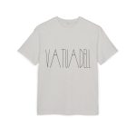 Camiseta oversize gruesa - Gris jaspeado claro - Camiseta «Vatuadell estirat»