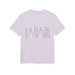 Camiseta oversize gruesa - Lila - Camiseta «Vatuadell estirat»
