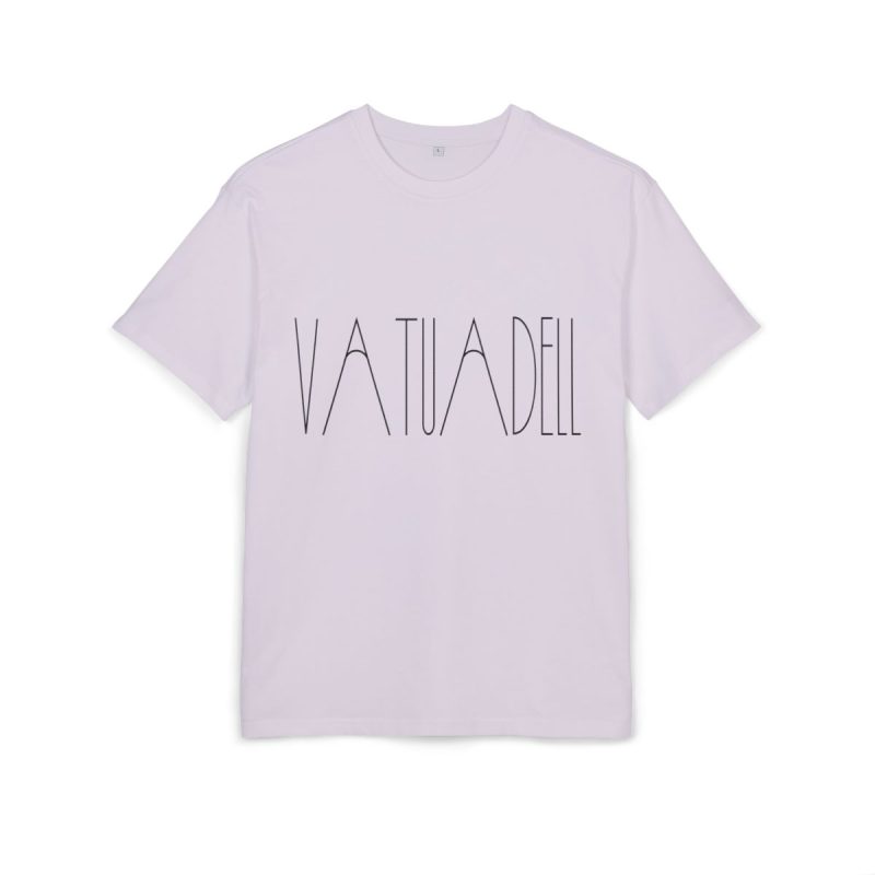 Camiseta oversize gruesa - Lila - Camiseta «Vatuadell estirat»