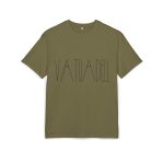 Camiseta oversize gruesa - Verde oliva - Camiseta «Vatuadell estirat»