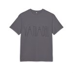Camiseta oversize gruesa - Gris iman - Camiseta «Vatuadell estirat»