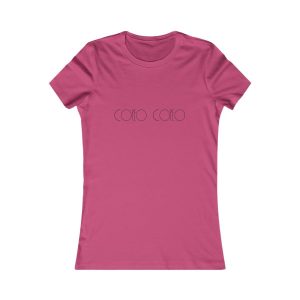Camiseta mujer Favorite - Frambuesa - Camiseta «Copeo Copeo»