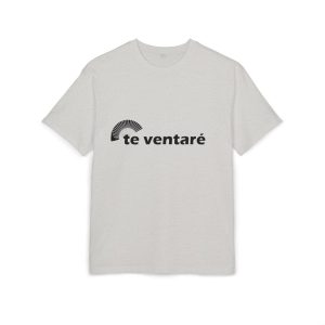 Camiseta oversize gruesa - Gris jaspeado claro - Camiseta «Te ventaré, ventall»
