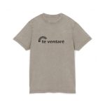 Camiseta lavado acido cuello redondo - Caqui oscuro - Camiseta «Te ventaré, ventall» Camiseta lavado acido cuello redondo - Caqui oscuro - Camiseta «Te ventaré, ventall»