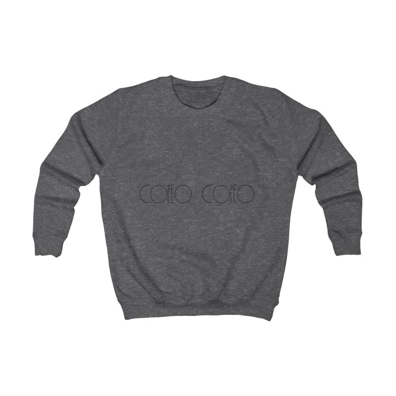 Sudadera infantil - Gris marengo - Camiseta «Copeo Copeo»