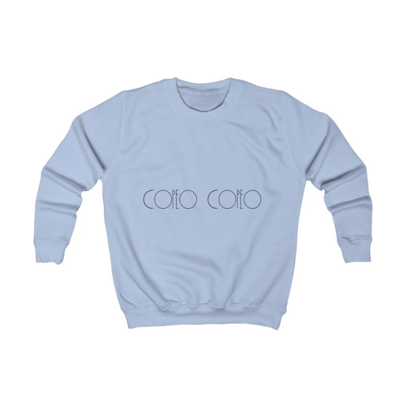 Sudadera infantil - Azul cielo - Camiseta «Copeo Copeo»