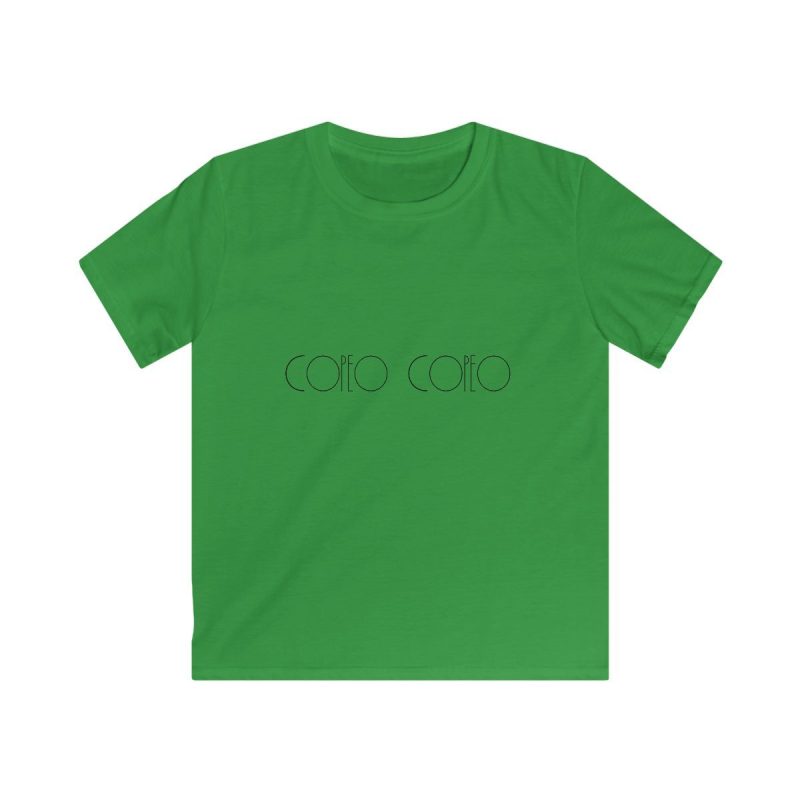 Camiseta infantil Softstyle - Verde irlandes - Camiseta «Copeo Copeo»