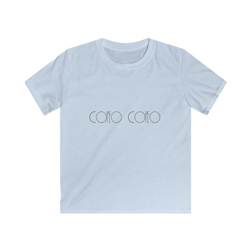 Camiseta infantil Softstyle - Azul claro - Camiseta «Copeo Copeo»