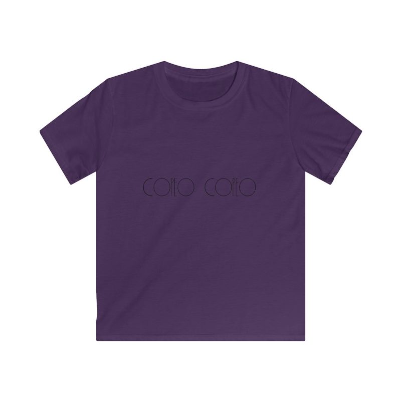 Camiseta infantil Softstyle - Morado - Camiseta «Copeo Copeo»