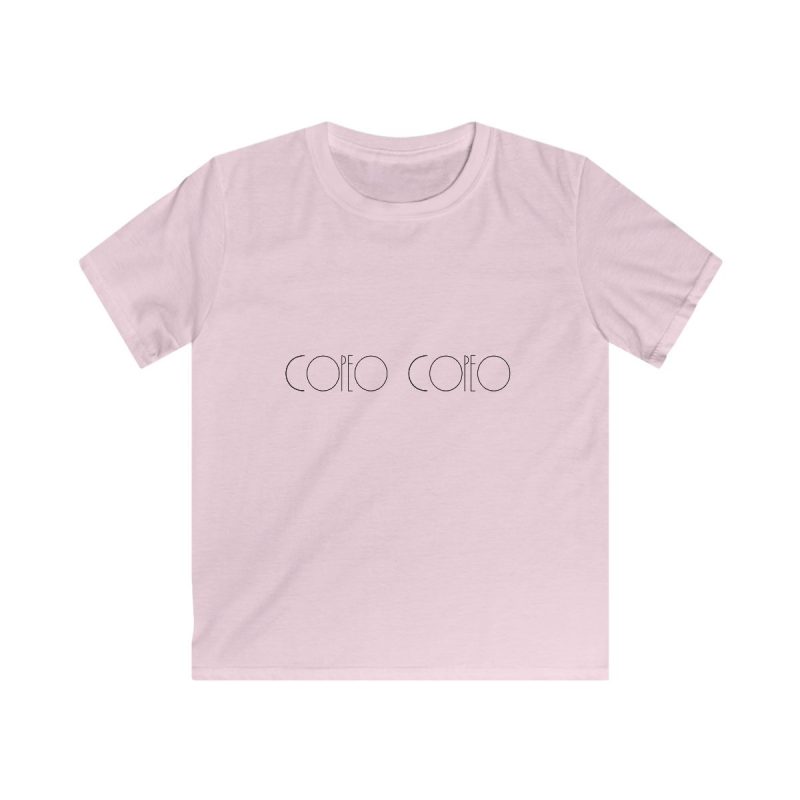 Camiseta infantil Softstyle - Rosa claro - Camiseta «Copeo Copeo»