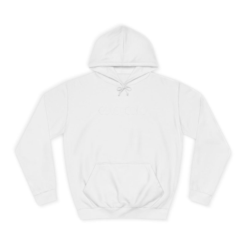 Sudadera universitaria - Blanco artico - Camiseta «Copeo Copeo» Sudadera universitaria - Blanco artico - Camiseta «Copeo Copeo»