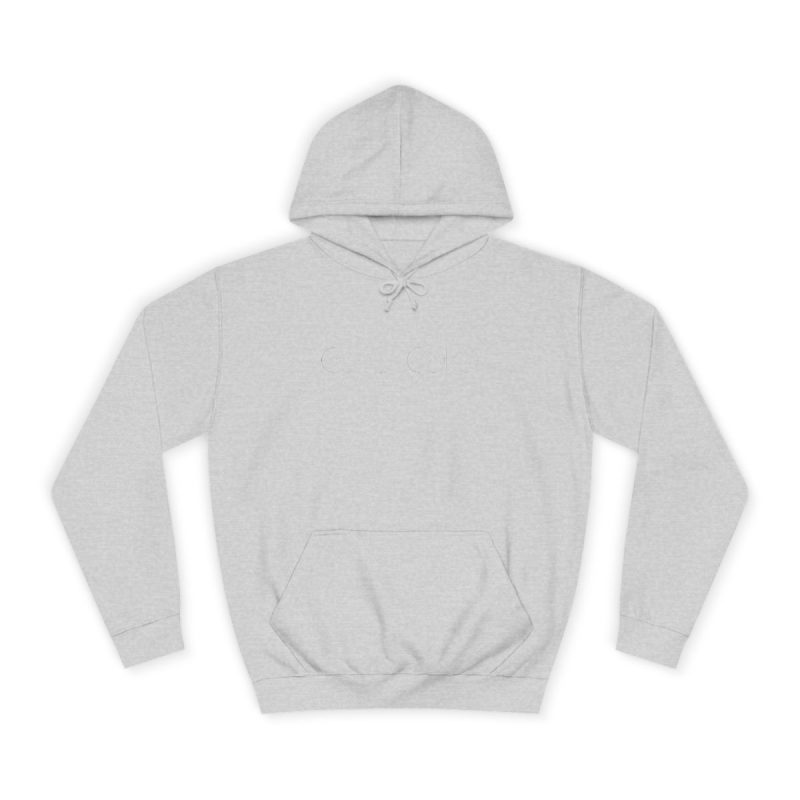 Sudadera universitaria - Gris jaspeado claro - Camiseta «Copeo Copeo»