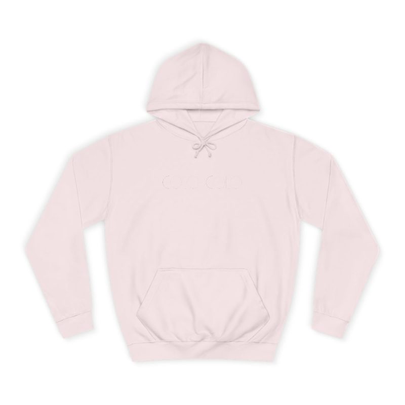 Sudadera universitaria - Rosa bebe - Camiseta «Copeo Copeo»