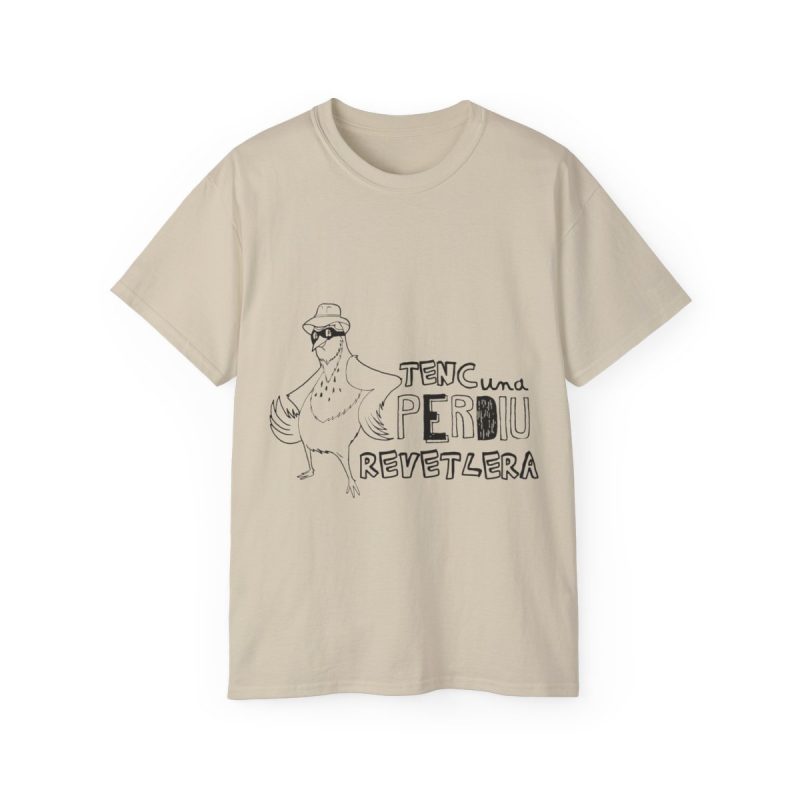 Camiseta ultra algodon - Arena - Camiseta «Tenc una perdiu revetlera»