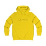 Sudadera universitaria mujer - Amarillo sol - Camiseta «Copeo Copeo» Sudadera universitaria mujer - Amarillo sol - Camiseta «Copeo Copeo»