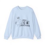 Sudadera cuello redondo - Azul claro - Camiseta «Tenc una perdiu revetlera»