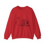 Sudadera cuello redondo - Rojo - Camiseta «Tenc una perdiu revetlera»