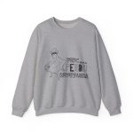 Sudadera cuello redondo - Gris deportivo - Camiseta «Tenc una perdiu revetlera»