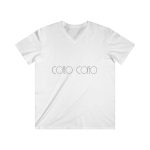 Camiseta hombre entallada cuello de pico - Blanco - Camiseta «Copeo Copeo» Camiseta hombre entallada cuello de pico - Blanco - Camiseta «Copeo Copeo»
