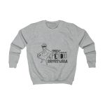 Sudadera infantil - Gris jaspeado claro - Camiseta «Tenc una perdiu revetlera» Sudadera infantil - Gris jaspeado claro - Camiseta «Tenc una perdiu revetlera»