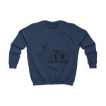 Sudadera infantil - Azul marino Oxford - Camiseta «Tenc una perdiu revetlera» Sudadera infantil - Azul marino Oxford - Camiseta «Tenc una perdiu revetlera»
