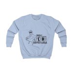 Sudadera infantil - Azul cielo - Camiseta «Tenc una perdiu revetlera» Sudadera infantil - Azul cielo - Camiseta «Tenc una perdiu revetlera»