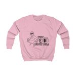 Sudadera infantil - Rosa bebe - Camiseta «Tenc una perdiu revetlera» Sudadera infantil - Rosa bebe - Camiseta «Tenc una perdiu revetlera»