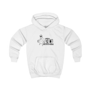 Sudadera con capucha infantil - Blanco artico - Camiseta «Tenc una perdiu revetlera»