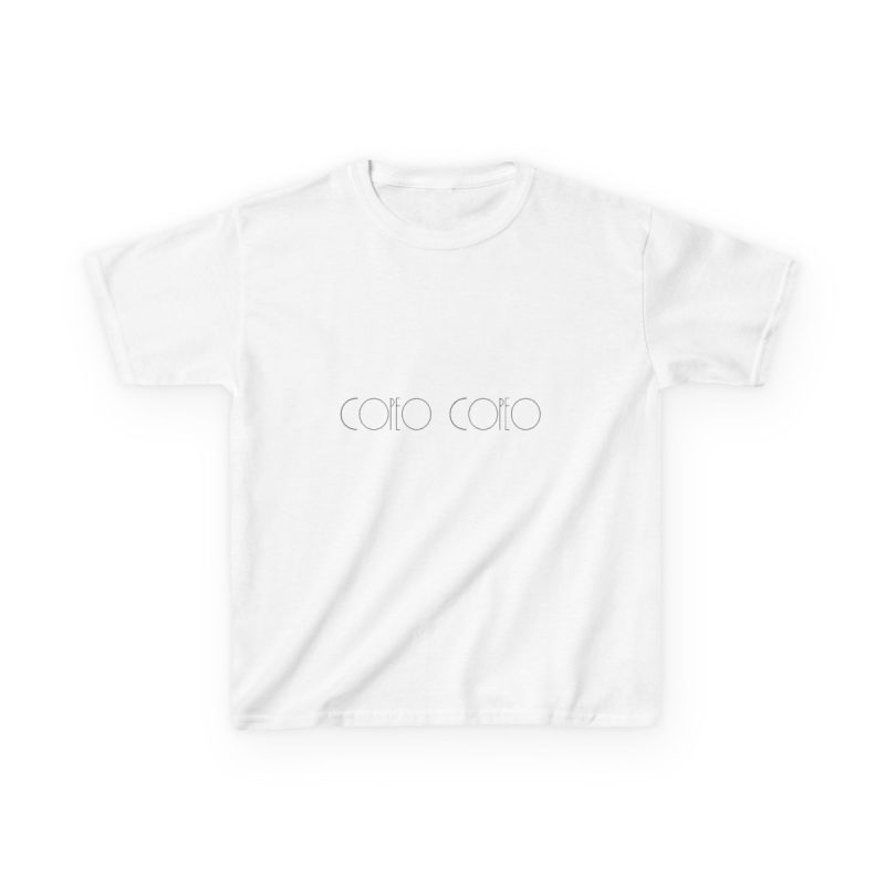 Camiseta infantil algodon grueso - Blanco - Camiseta «Copeo Copeo»