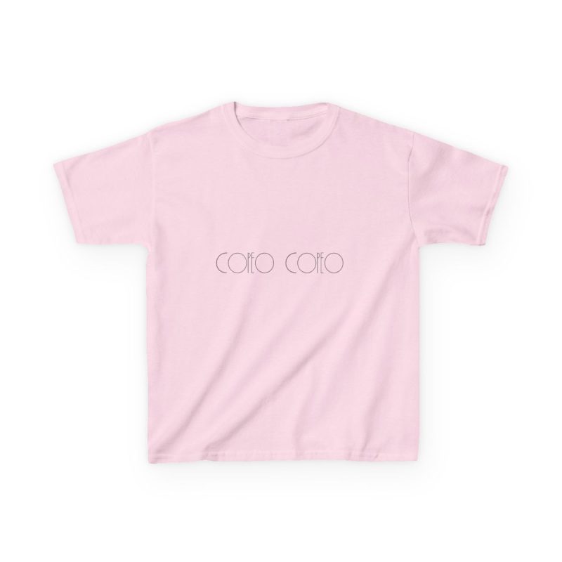 Camiseta infantil algodon grueso - Rosa claro - Camiseta «Copeo Copeo»