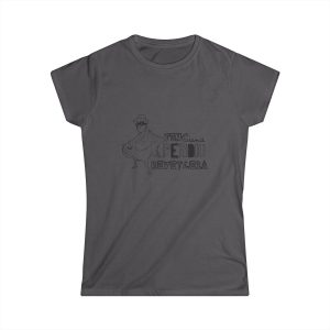 Camiseta mujer Softstyle - Gris marengo - Camiseta «Tenc una perdiu revetlera»