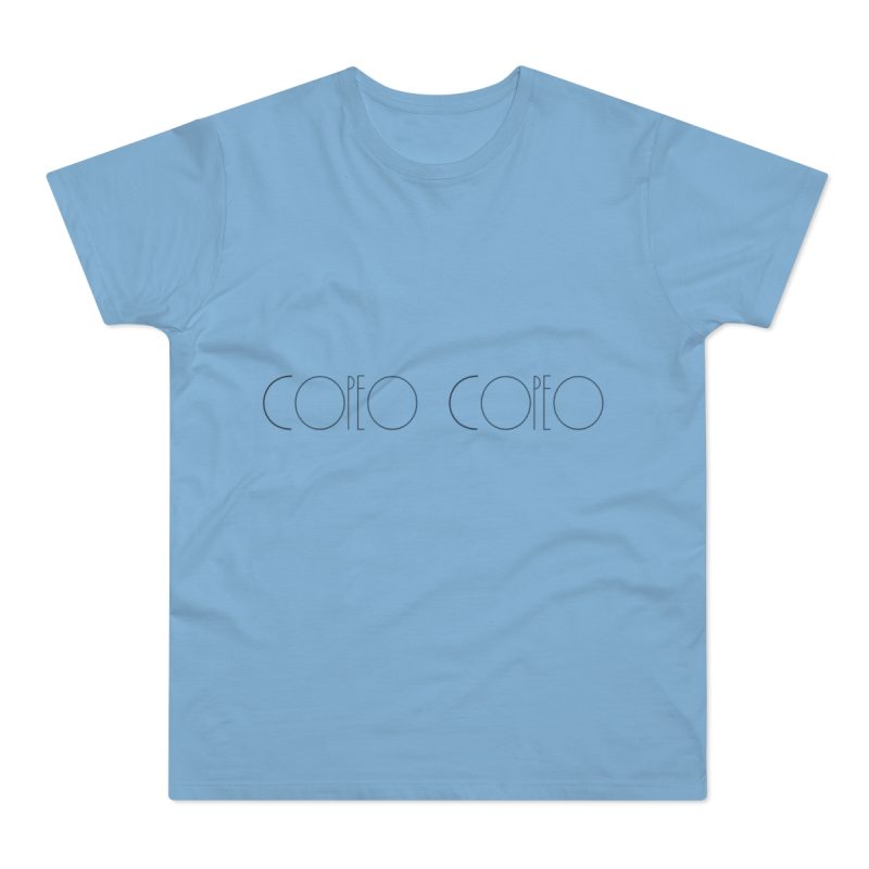Camiseta hombre punto liso - Azul cielo - Camiseta «Copeo Copeo»