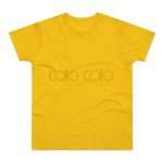 Camiseta hombre punto liso - Amarillo dorado - Camiseta «Copeo Copeo»