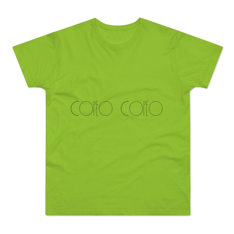 Camiseta hombre punto liso - Verde orquidea - Camiseta «Copeo Copeo»