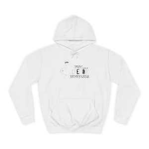 Sudadera universitaria - Blanco artico - Camiseta «Tenc una perdiu revetlera»