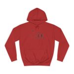 Sudadera universitaria - Rojo fuego - Camiseta «Tenc una perdiu revetlera»