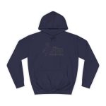 Sudadera universitaria - Azul marino Oxford - Camiseta «Tenc una perdiu revetlera»