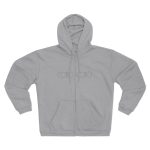 Sudadera capucha con cremallera premium - Gris jaspeado claro - Camiseta «Copeo Copeo»